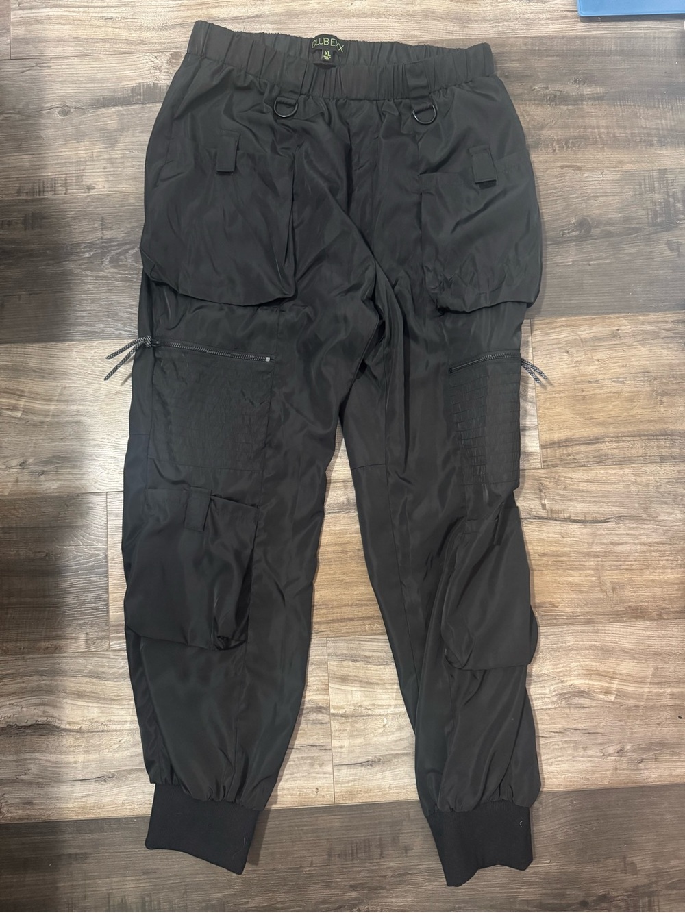Club Exx Black Cargo Pants Women